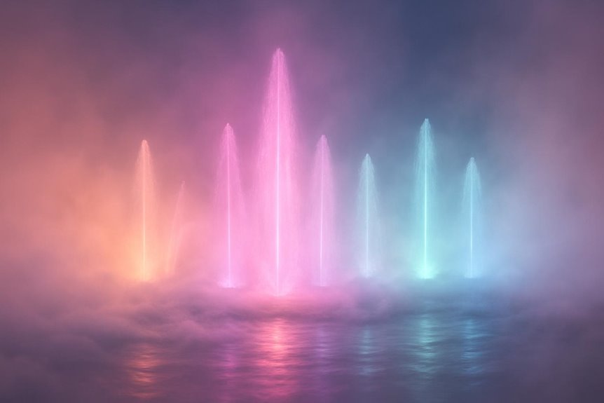 distinct water feature effects