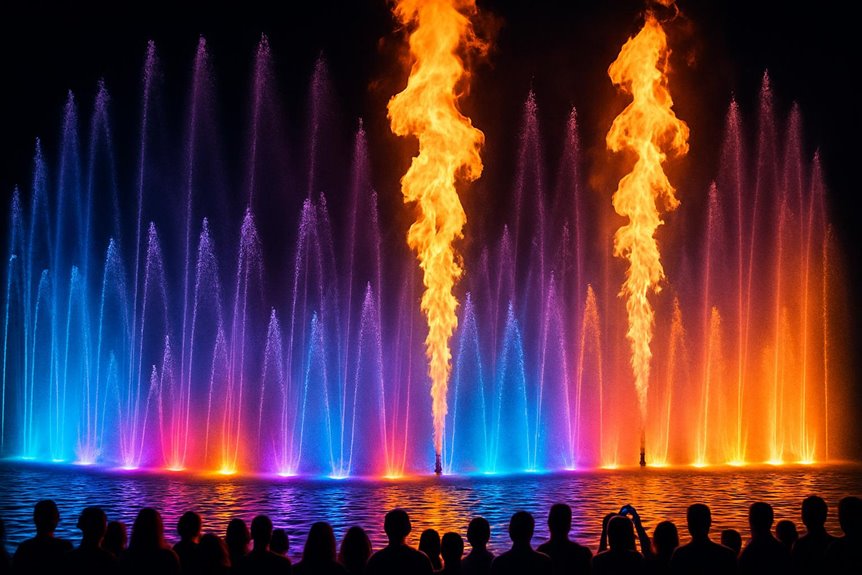 When Fire Belongs in a Fountain Show